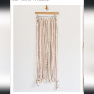 Sozy Annalise Pant-ivory combo- size M